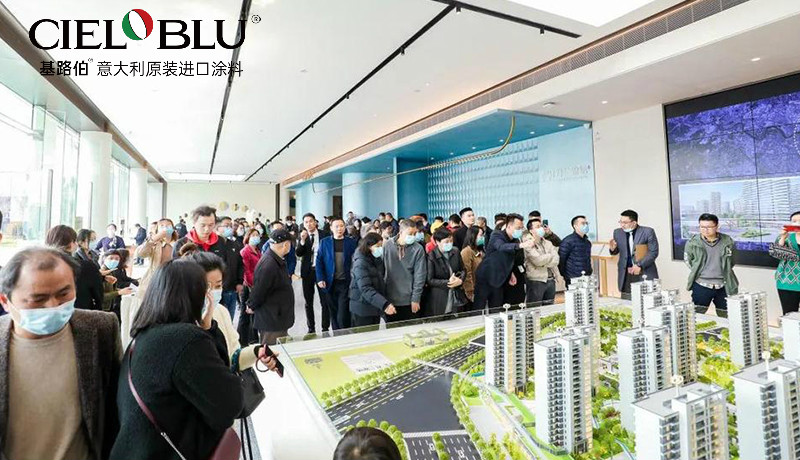 錦繡時光，優(yōu)雅和鳴 | CIELOBLU基路伯藝術涂料750㎡實景案例品鑒(圖8)
